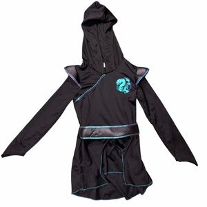 Spirit Black Hooded Ninja  Costume